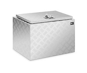 MSW Aluminium Tool Box Tool Chest Truck Box Locking Checker Plate 45x60x45cm 120L MSW-ATB-610 (Aluminium, Material Thickness 1.8mm, Capacity 120L)