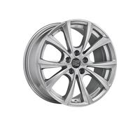 MSW Avantgarde 27T Alloy Wheel 18x8.5 ET40 5x114.3 Full Silver 64.12mm CB