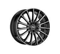 MSW Avantgarde 30 Alloy Wheel 17x7.5 ET38 5x108 Gloss Black Full Polished 73m...