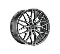 MSW Avantgarde 50 Alloy Wheel 19x8 ET35 5x112 Matt Gunmetal Full Polished 73m...