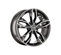 MSW Avantgarde 71 Alloy Wheel 19x8.5 ET30 5x112 Gloss Dark Grey Full Polished...