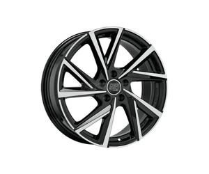 MSW Avantgarde 82 Alloy Wheel 20x9 ET31 5x110 Gloss Black Full Polished 65.1mm C