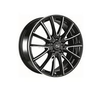 MSW Avantgarde X4 Alloy Wheel 16x6 ET40 4x100 Gloss Black Full Polished 63.4m...