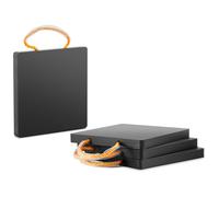 MSW Crane Pads - 30 x 30 x 3 cm - load capacity up to 7,000 kg - 4 pieces MSW-CP-300-7H