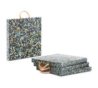 MSW Crane Pads - 50 x 50 x 5 cm - load capacity up to 18,000 kg - 4 pieces MSW-CP-500-18