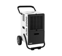 MSW Dehumidifier 50 L/24 h For 90 m² 560 m³/h Airflow 5.69 L Tank With LED Efficient Commercial Damp Extractor For Cellar Garage Building Use With Handle For Easy Transport