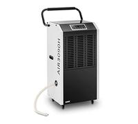MSW Dehumidifier 90 L/Day For 150 m² 1 129 m³/h Airflow With Handle Rugged Site Dehumidifier For Garage Workshop Basement Portable Industrial Grade Building Moisture Extractor