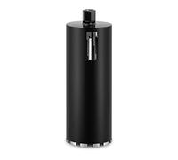 MSW Diamond Core Drill Bit Diamond Core Bit Concrete Granite Core Drill Ø160mm 400mm MSW-DCD-400/160 (Diamond-Coated Steel, Threaded Connector 1 1/4" (7 UNC))