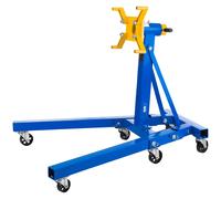 MSW Engine Stand - 900 kg - 6 castors - 360° rotatable - adjustable mounting arms - A-shaped base MSW-MS-900