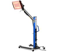 MSW Infrared Curing Lamp - 4 x 1000 W heater - height: up to 240 cm - distance/temperature sensor - 230 V MSW-IPD-4000-4WM-220