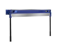MSW Manual Sheet Metal Bender Sheet Metal Brake Folder Metalworking Sheets 1.2mm Thick 1000mm Wide MSW-MSB1000 (Steel, Bending Angle 0-135°, Floor or Vice Mounting)