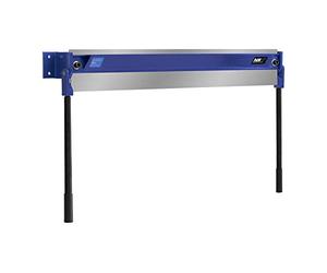 MSW Manual Sheet Metal Bender Sheet Metal Brake Folder Metalworking Sheets 1.2mm Thick 1000mm Wide MSW-MSB1000 (Steel, Bending Angle 0-135°, Floor or Vice Mounting)