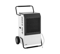 MSW Motor Technics DEH2000B Commercial Air Dehumidifier - 158L/24h, 260m2, 1650W, Auto Start/Off, Defrost, Timer 24h - White