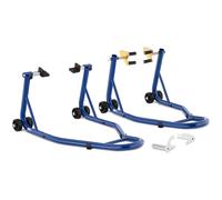 MSW Motorcycle Wheel Stand - 2 pcs. - for front and rear wheels - fork mount MSW-MS-14