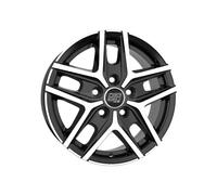 ALLOY WHEEL MSW MSW 40 VAN FOR PEUGEOT BOXER CAMPER 6,5X16 5X130 GLOSS BLACK FU