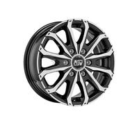 MSW Off-Road & Van 48 Alloy Wheel 16x6.5 ET62 6x130 Gloss Black Full Polished...