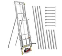 MSW Roofing Hoist - 10 m - up to 200 kg - vertical design for flat and other roofs MSW-RF10S