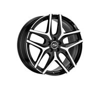 MSW Urban Cross 40 Alloy Wheel 20x8.5 ET35 5x112 Gloss Black Full Polished 73...