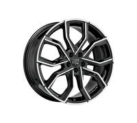 MSW Urban Cross 41 Alloy Wheel 19x8 ET45 5x112 Gloss Black Full Polished 73mm CB