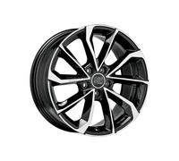 MSW Urban Cross 42 Alloy Wheel 17x7.5 ET48 5x112 Gloss Black Full Polished 73mm