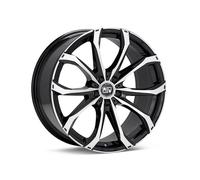 MSW Urban Cross 48 Alloy Wheel 19x8 ET45 5x114.3 Gloss Black Full Polished 73...