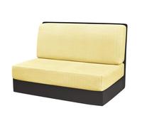 Mswborml Anti-Slip RV Couch Covers for Jackknife Sofa Bed 2 Piece