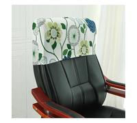 Mswborml Printed Office Chair Headrest Cover Set of 2, Stretch Headrest Protector for Office Chairs, Anti Dust Head Rest Covers for High Back Computer Chairs, Furniture, Recliner Chair, Washable,A31