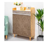 Mswborml Printed Short Curtains for Kitchen, Durable Kitchen Curtain under The Sink, Space-Saving Cabinet Curtains for Open Closet, Shading and Ventilation, Machine-Washable,E,W60xH90cm/24x35in