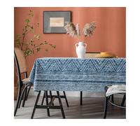 Mswborml Retro Floral Patterns Tablecloths for Rectangle Tables, Pastoral Rectangular Table Cloth Outdoor, Rectangle Tablecloths Wrinkle Free, Washable Table Protector Cover,B,140x200cm/55x79in