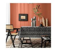 Mswborml Retro Floral Patterns Tablecloths for Rectangle Tables, Pastoral Rectangular Table Cloth Outdoor, Rectangle Tablecloths Wrinkle Free, Washable Table Protector Cover,A,140x260cm/55x102in