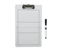 MSWgjYRQ Football Training Equipment Volleyball Tactic Coaching Boards Guidance Training Aid Game Handball Teaching Assistant Portable Strategy Clipboard Soccer Parts(Volleyball)