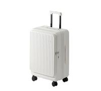 MSWgjYRQ Travel Luggage Suitcases Multifunctional Front Opening Expandable Suitcase with Cup Holder Large Capacity Luggage 360° Shock Absorbing Wheels 20' 24' 28'(N,28Inches 700mm)
