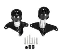 MSX125 Frame Sliders Compatible With MSX 125 125SF Grom 2013-2019 CNC Motorbike Body Engine Fairing Crash Pad Protector Falling(Black)