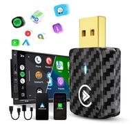 MSXTTLY Wireless Carplay Adapter Android Auto Wireless Adapter U2AC-01 2025 Upgrade to wireless CarPlay/Android Auto USB-C/A 5GHz WiFi