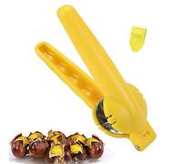 MSY BIGSUNNY Chestnut Cutter Tool Opener Knife Metal Opener Plier(Yellow)