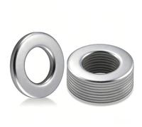 msymsyu 140 Pcs Washers M5 Penny Washers 5mm x 10mm Washer for Screws Carbon Steel Flat Washer Metal Wide RoundWasher Suitable for DIY Projects and Mechanical Equipments