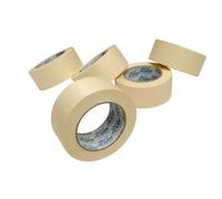 Mt-100 Premium Quality Automotive Grade Masking Tape. 48mm X 50Mtr. Rated At 80 Degrees. 24 Rolls Per Box