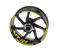 MT-125 Wheels Stickers Motorcycles Rim Decorative Decals Reflective Edge Protection Accessories For MT125 MT 125