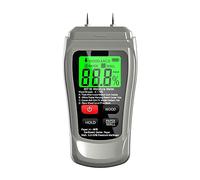 MT-18 Gray 0-99.9% Two Pin Digital Wood Moisture Meter Paper Wall Tester Detector