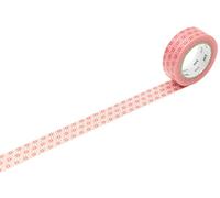 mt Asanoha Shuaka Washi Masking Tape Roll - Red