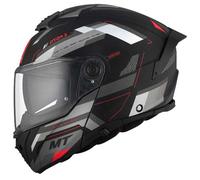 MT ATOM 2 BAST MATT BLACK GREY ECE 22.06 MOTORCYCLE MODULAR FLIP UP FRONT HELMET