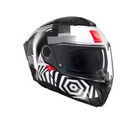 MT Atom 2 ECE 22.06 Pinlock Ready DVS Flip Front Motorcycle Helmet - Strange