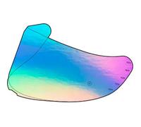 MT Atom 2 SV 22.06 MT-V-35 DKS512 Motorcycle Helmet Visor Iridium Rainbow