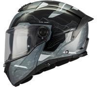 MT ATOM 2 SV HIGHLANDS Klapphelm schwarz-weiss C2 S