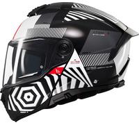 MT ATOM 2 SV STRANGE glanz schwarz-weiss XL