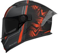 MT BRAKER SV CHARM matt schwarz-orange M