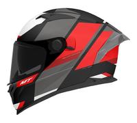 MT Braker SV Chento Matt Black / Red / Grey Motorcycle Motorbike Helmet