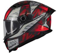 MT Braker SV Motorbike Motorcycle Helmet - Fury Gloss Red