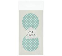 MT CASA 50 mm Seal Circle Sticker - Dot Mint Base (Pack of 10)