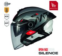 Mt Helmets Cosmo Sv Silence Open Face Helmet Black M